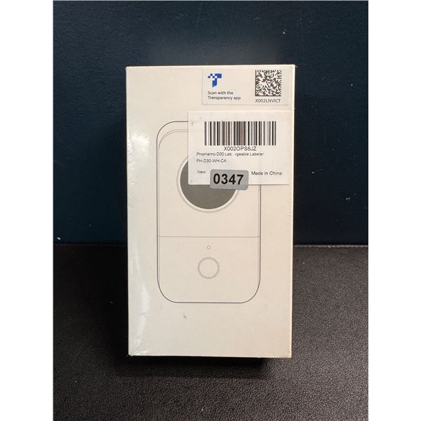 1 Phomemo D30 Smart Mini Label Maker - Damaged Box (See Photos)