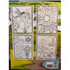 Image 2 : 4 Large Print Coloring Books for Adults