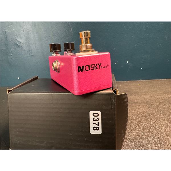 1 Mosky Audio Spring Reverb Guitar Effects Pedal