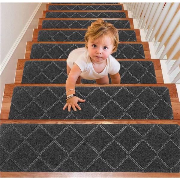 1 Box of 8x30" 15 Pack of Stair Tread Pads
