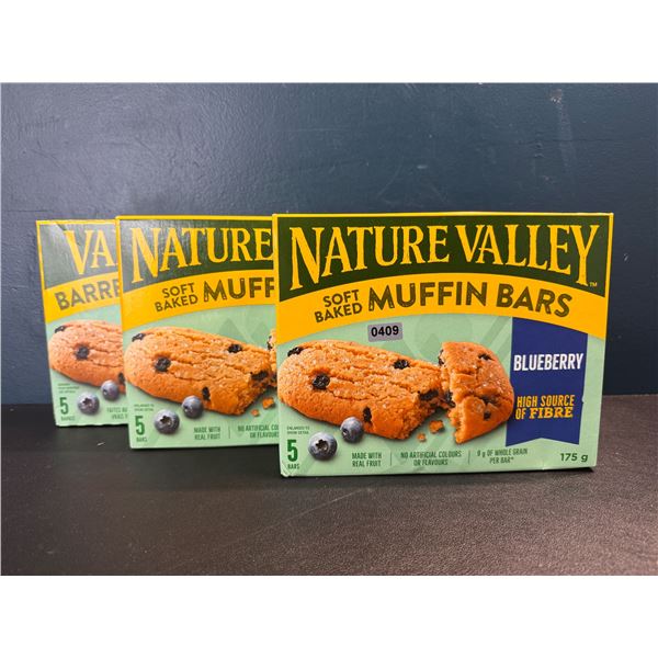 3 Boxes of Nature Valley Soft Baked Muffin Bars EXP 25/03/02