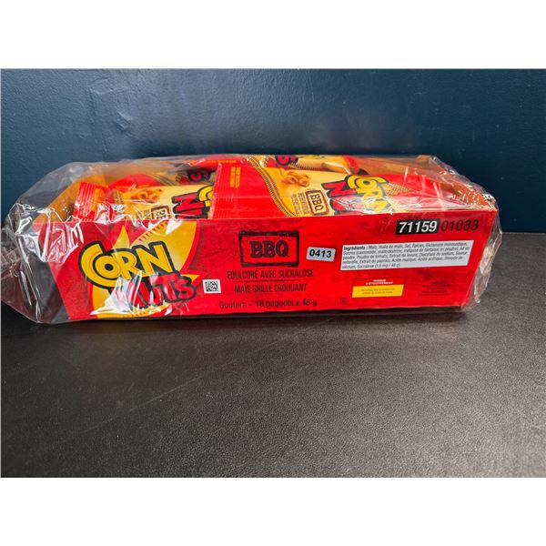 1 Box of BBQ Corn Nuts - 18PCS EXP 24/11/27