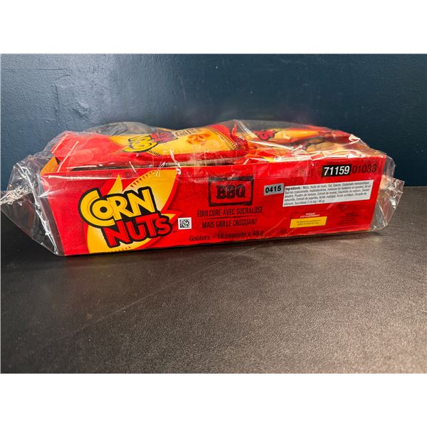 1 Box of BBQ Corn Nuts - 18PCS EXP 24/11/27