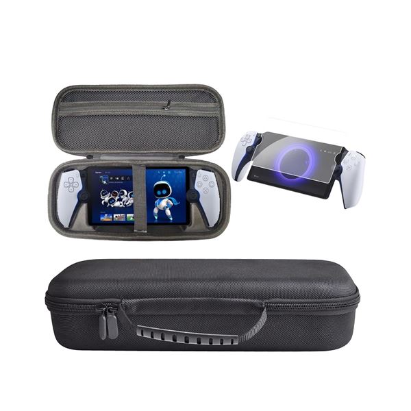 1 Playstation Portal Hard Protective Carry Case with Screen Protector