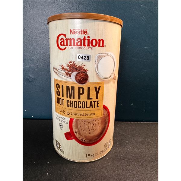 1 Nestle Carnation Simply Hot Chocolate 1.9KG EXP 01/13/26