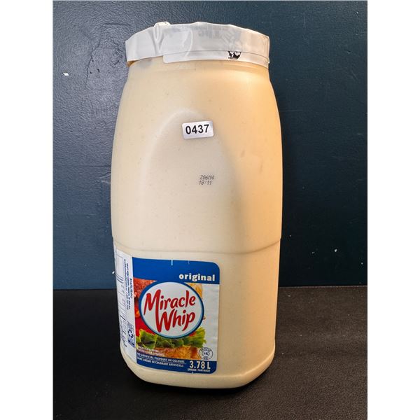 1 3.78L Bottle of Miracle Whip