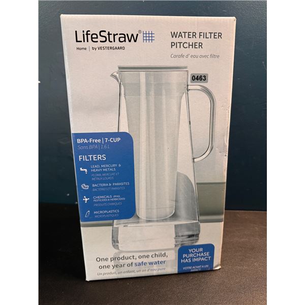 1 Lifestraw Water FIlter  Pitcher 1.6L Capacity