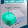 Image 4 : 1 DVZV Cool+1 Neck Pillow Double-Layer Cooling Memory Foam Ergonomic Pillow