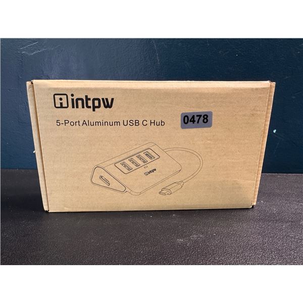 1 5 Port Aluminum USB C Hub