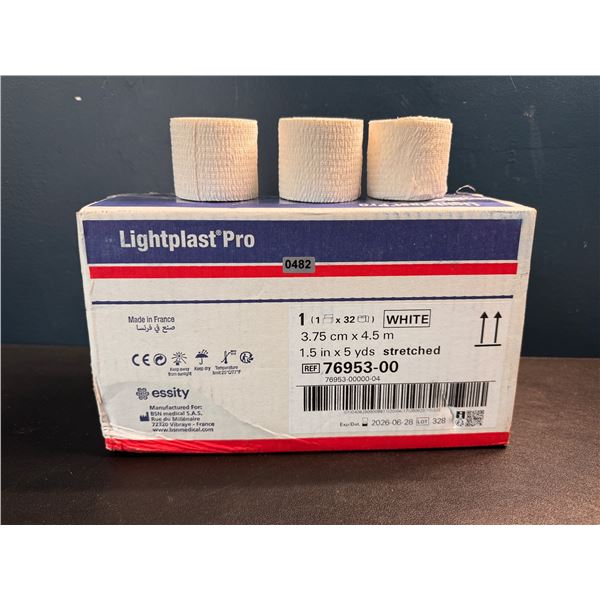1 Box of Lightplast Pro - 32 Rolls of Elastic Adhesive Bandage