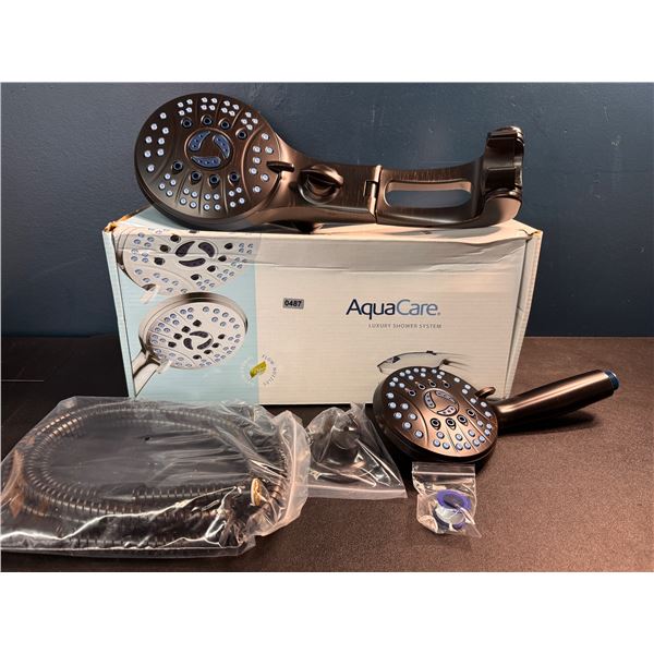 1 Aquacare Luxury High-Pressure Handheld Shower Head System