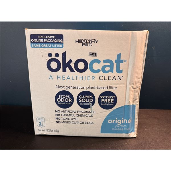 1 Box of Okocat Plant Based Litter 6KG