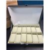 Image 2 : 1 Watch/Jewelry Storage Box - Black - Holds 12 Watches - Brand New!