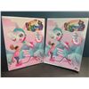 Image 1 : 2 Unicorn Rocket/Stomping Launching Unicorn Toy Play Sets - Brand New