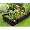 Image 2 : 1 Fabric Raised Garden Bed Grow Bag/Planter Bag for Plants - 8 Grids - 135 Gallon - Brand New