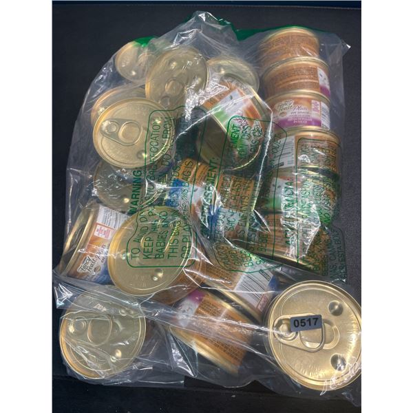 1 Bag of 24 Tins of Assorted Purina Fancy Feast Gravy Lovers Gourmet Wet Cat Food