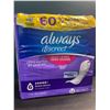 Image 2 : 1 Pack of Always Discreet Incontinence Pads - Size 6 Extra Heavy for Bladder Leaks - 54 Pads - New