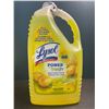 Image 1 : 1 Large Jug of Lysol Power & Fresh Multi-Surface Cleaner - Lemon Scent - 4.26L - New Sealed