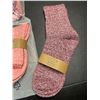 Image 2 : 2 Multi-Packs of Fuzzy Soft Winter Socks for Women - 5 Per Pack/10 Total - New
