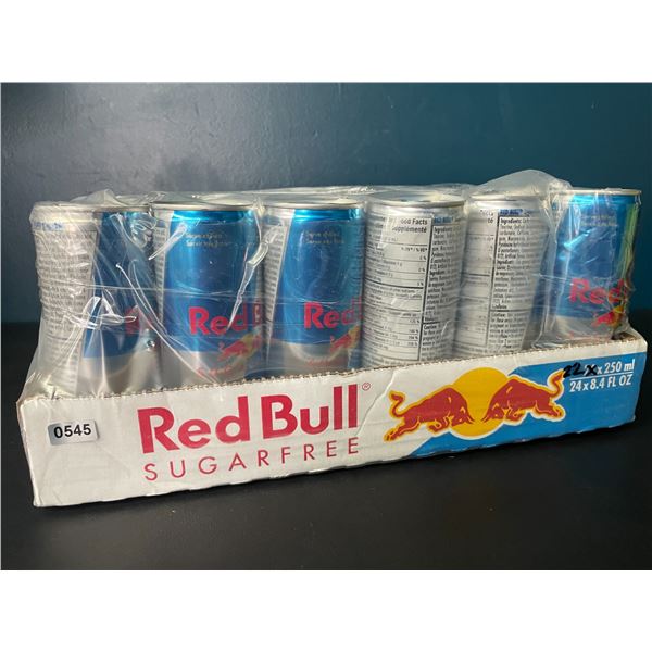 1 Case of Redbull Sugar-Free (22 Tins Included) - 250ml Each
