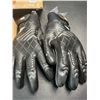 Image 3 : 2 Pairs of VGO Seamless Heavy-Duty Mechanic Gloves/Knuckle Impacted Work Gloves - Brand New