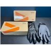 Image 2 : 2 Pairs of VGO Seamless Heavy-Duty Mechanic Gloves/Knuckle Impacted Work Gloves - Brand New