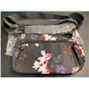 Image 2 : 1 Women's Floral Shoulder Handbag/Crossbody Bag - 11 inch - Brand New