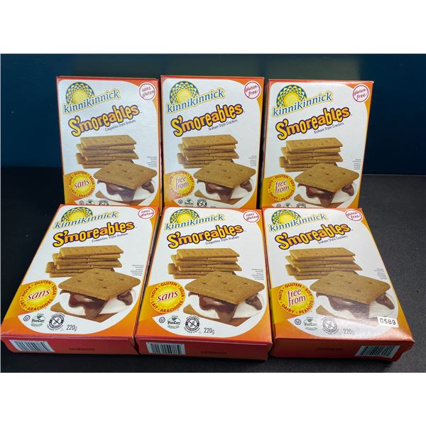 6 Boxes of S'moreables Graham Style Crackers Treats - Gluten Free - New Sealed (Exp: Sept 2025)