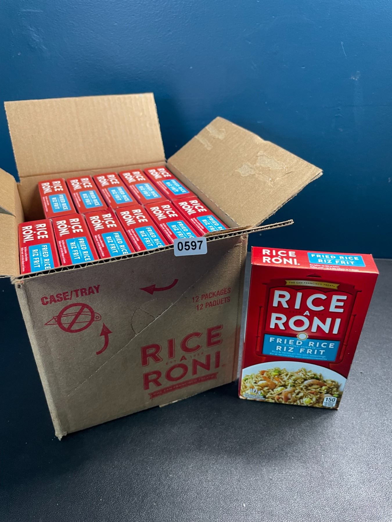 1 Case of Rice A Roni - Fried Rice - 12 Boxes included - New (Exp: Sep ...