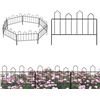 Image 1 : 1 Box of Decorative Wire Garden Fencing - 18 Panels Included (26FT Assembled Length) - Brand New!