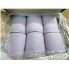 Image 2 : Box of 6 Cozy Polar Fleece Light Purple Throw Blankets - 50 x 60 inch Each - Brand New!