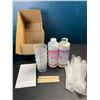 Image 1 : 1 Crystal Clear Epoxy Resin Crafting Kit - 16oz Kit - Brand New!