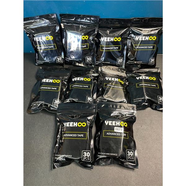 10 Packs of Yeehoo Advanced Mouth Tape for Sleeping/Snoring - New