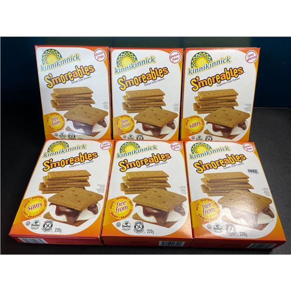 6 Boxes of S'moreables Graham Style Crackers Treats - Gluten Free - New Sealed (Exp: Sept 2025)