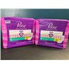 Image 1 : 2 Packs of Poise Pads for Women - 30pcs Per Pack - Size 3 (Light Regular) - New