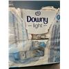 Image 2 : 1 Mega Pack of Downy Light Dryer Sheets - Ocean Mist - 2 Boxes Included - New