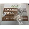 Image 2 : 3 Packs of Packing Paper Sheets - Large Size (31" x 21.5") - 50 Sheets Each (2.1lbs) - New