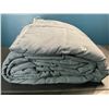 Image 1 : 1 Queen Size Weighted Blanket for Adults - 60 x 80" - 15lbs Weight w/ Premium Glass Beads - NEW