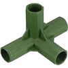 Image 1 : 1 Box of Gardening Frame Connectors - 4-Way Connectors - Box of 25 - Brand New