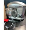 Image 2 : 1 Facelle Kitchen Stand Mixer - 660W - (6.5QT Bowl) - Silver - New/Open Box