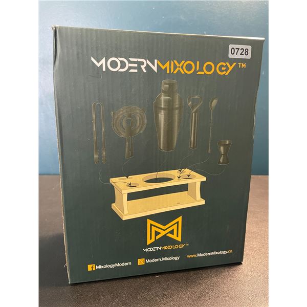 1 Modern Mixology Cocktail Shaker Set - New Sealed