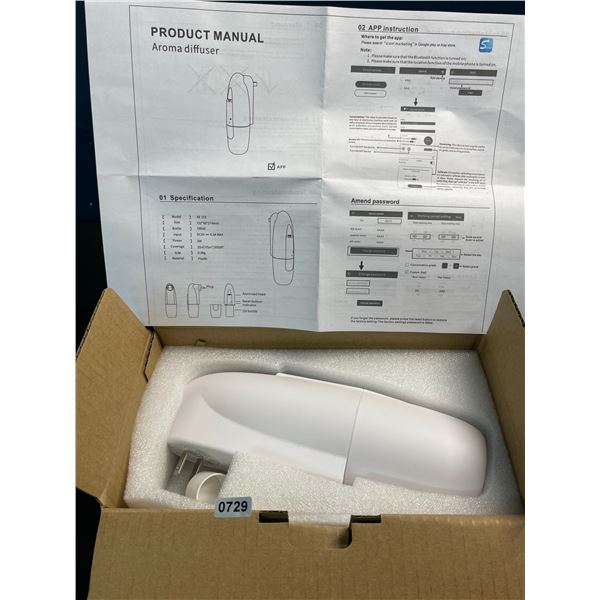 1 Smart Aroma Diffuser with Bluetooth Function - Brand New