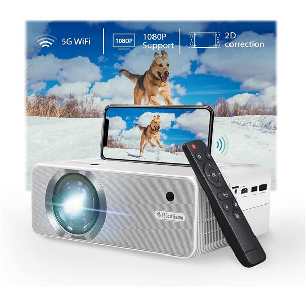 1 EZCast Beam V3 LED HD Multimedia Projector - Brand New