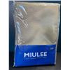 Image 1 : 1 Pack of Miulee Curtains for Home - 2 Panels Included - 52" x 90" Length - Beige - Brand New