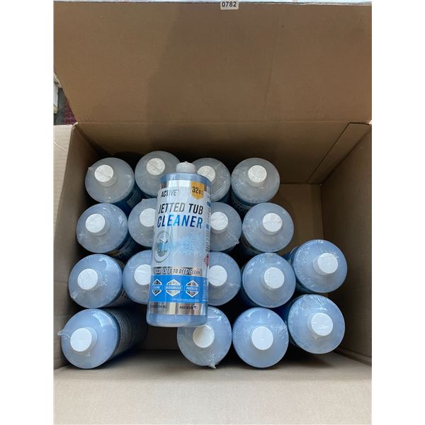 18 Bottles of Jetted Tub Cleaner (32oz) for Large Jacuzzis and Hot Tubs - New Sealed