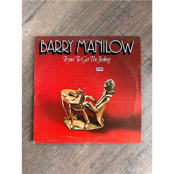 Barry Manilow Trying to Get The Feeling Vinyl Record - Vintage 1975