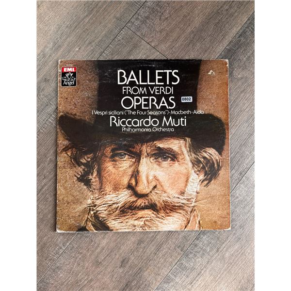 Ballets from Verdi Operas Vinyl Record - Vintage 1981
