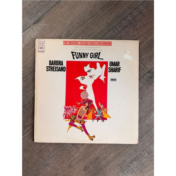Barbara Streisand and Omar Sharif Funny Girl Vinyl Record