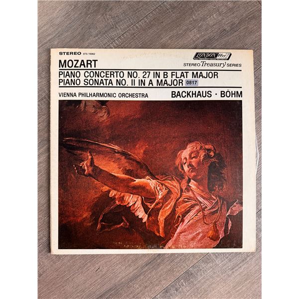 Mozart Piano Concerto No.27 in B Flat Major Vinyl Record