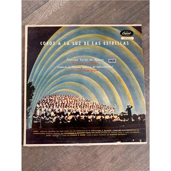 Coros A La Luz De Las Estrellas - Roger Wagner Vinyl Record